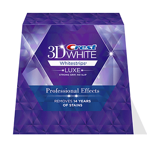 Crest 3D Professional Effects Whitestrips LUXE