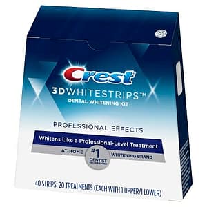 Crest 3D White Strips Professional Effects