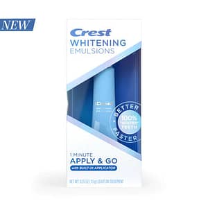 Crest Whitening Emulsions With Built In Applicator