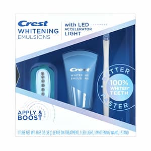 Crest Whitening Emulsions with Wand Applicator & LED Accelerator