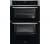 ZANUSSI FanCook ZKCNA4X1 Electric Double Oven – Stainless Steel & Black, Stainless Steel