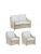 Desser Dijon Natural Conservatory Suite (Sofa &Amp; Two Chairs)