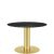 Gubi 2.0 Dining Table – Round – Brass Base – 110